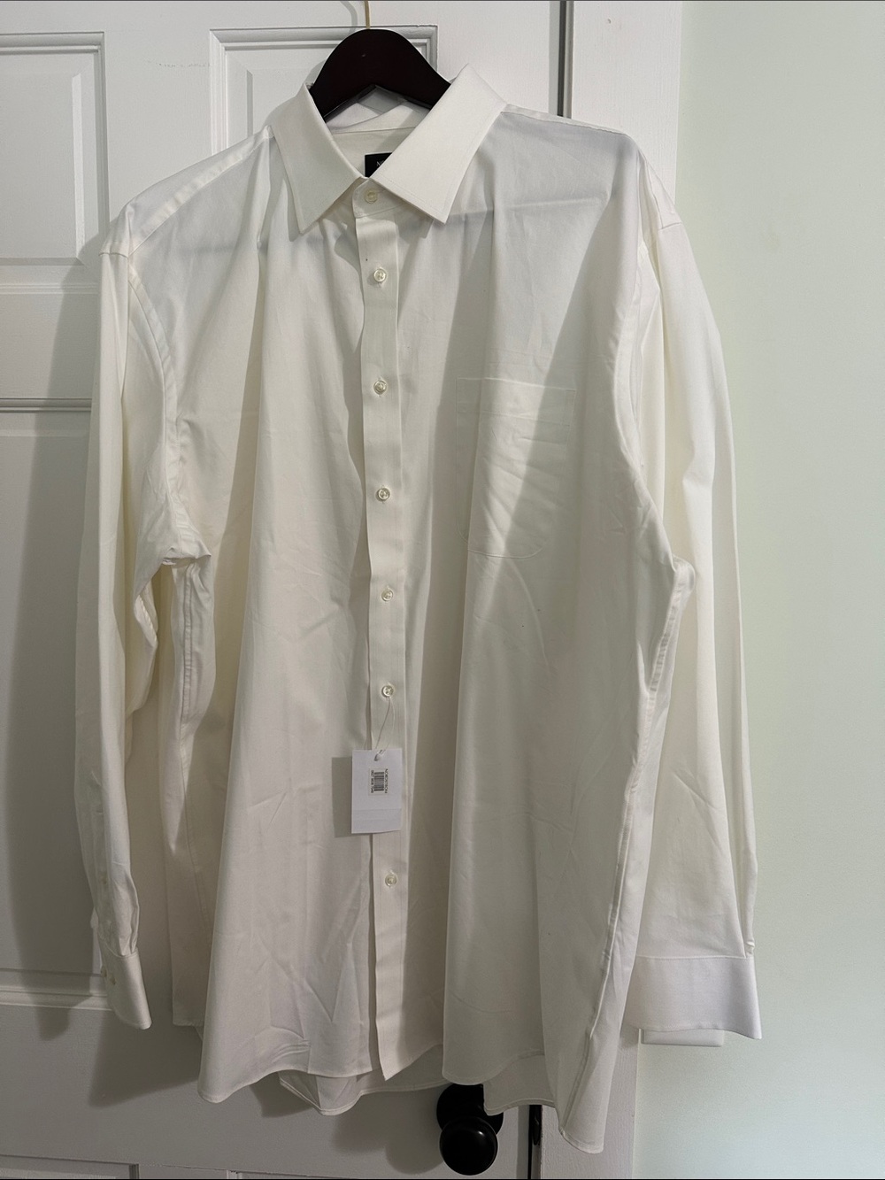 Nordstrom Men's White Dress Shirt - Point Collar